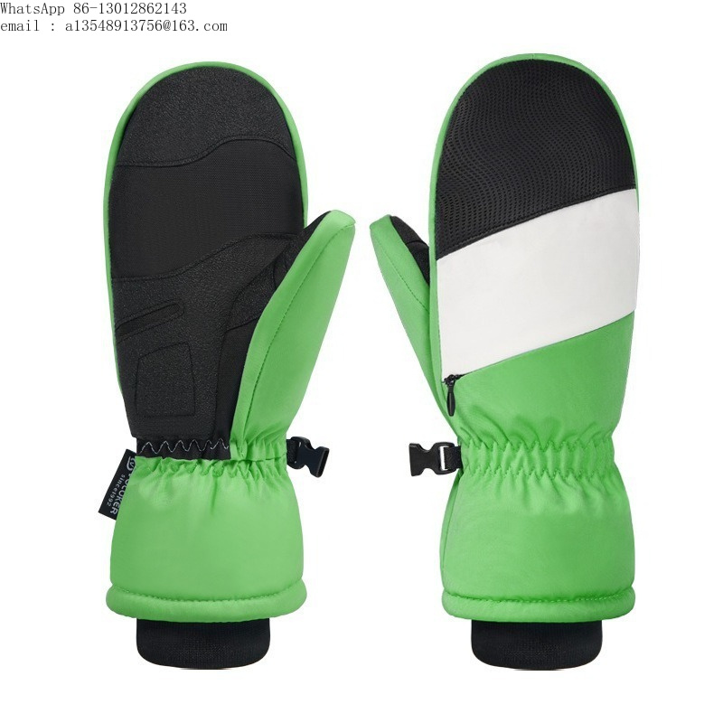 Ski Glove Waterproof - Guantes de esquí de lana gruesa,