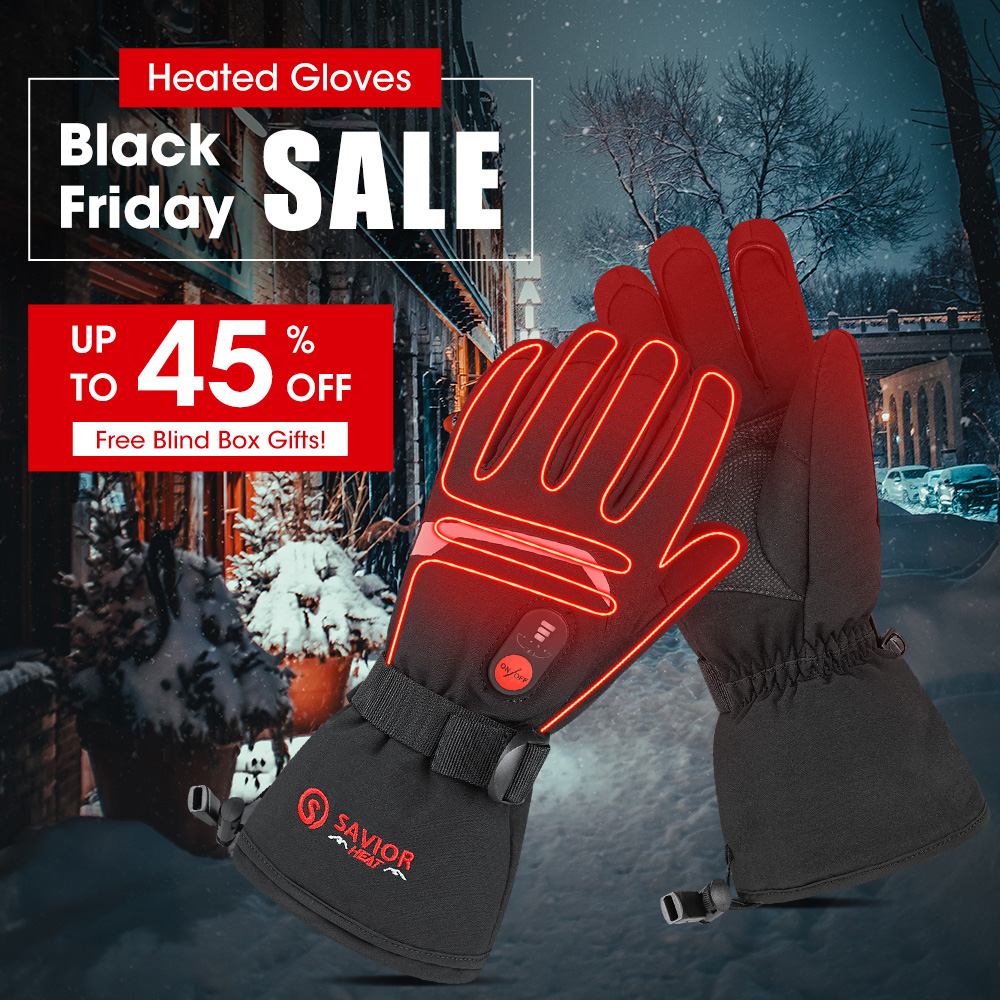 Ski Glove Waterproof - SNOW DEER-guantes calefactables de invierno para