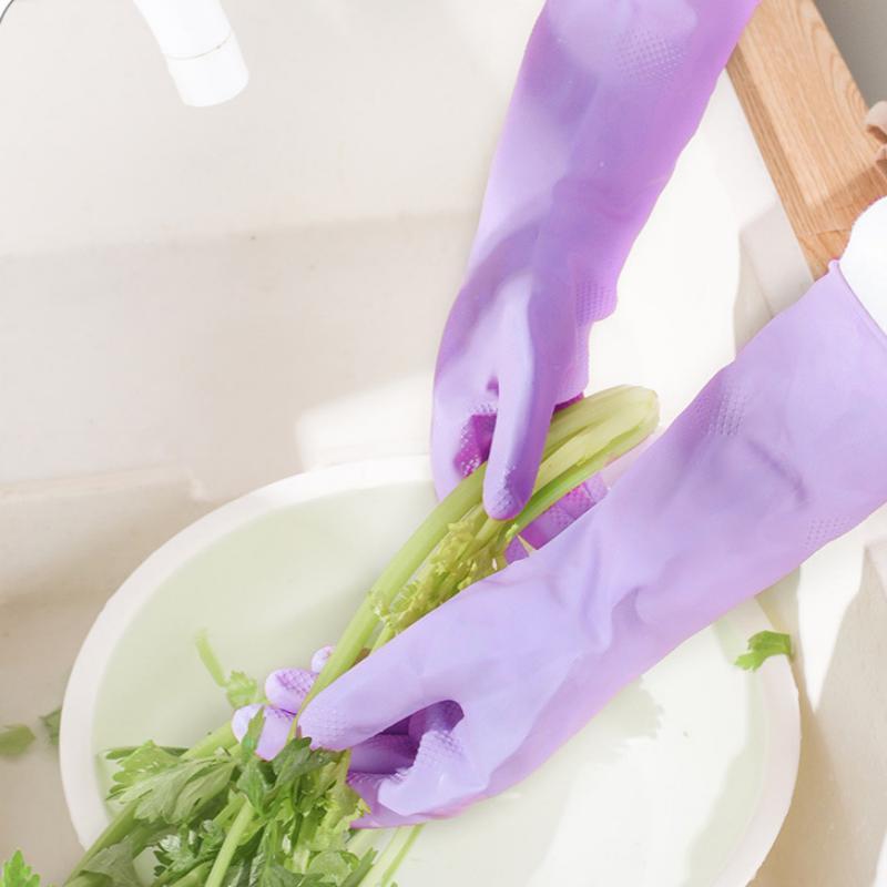 1 par de guantes de látex para - Dish Glove Rubber reseña y precio