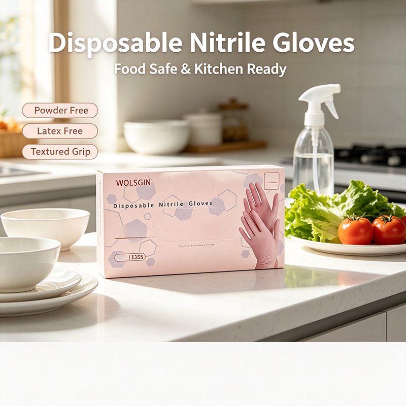 Guantes de Nitrilo Desechables - Rubber Glove Cleaning reseña y precio